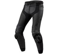 Revit Apex Pantalones de cuero para motocicletas, negro, Talla 56/34