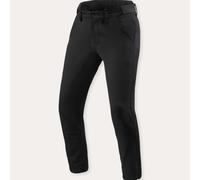 Revit Chino Mason Slim Pantalones Textiles de Moto, negro, tamaño 31 34 para Hombres