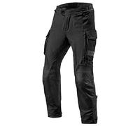 REV'IT! Pantalones de Motocicleta Offtrack Textilhose Schwarz XL, Caballeros, Enduro/Adventure, Todo el año, Negro Mate