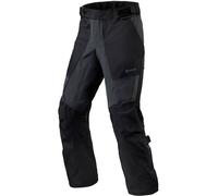 Revit Echelon GTX Pantalones textiles de motocicleta, negro-gris, tamaño L para Hombres