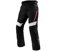 Rev'it! Pantalones de Moto Horizon 3 H2O Negro/RojoXXL Negro,Rojo