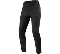 Revit Kai Skinny Vaqueros de moto, negro, tamaño 32 36 para Hombres