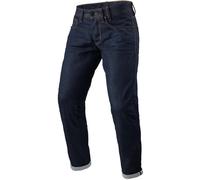 Revit Lewis Selvedge TF Vaqueros de moto, azul, tamaño 31 32 para Hombres