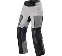 Revit Sand 5 H2O Pantalones Textiles de Motocicleta Impermeables, Plata/Negro, Talla Long XL