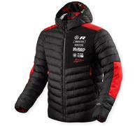 Revit Payload Midlayer Chaqueta funcional, negro/rojo, Talla M