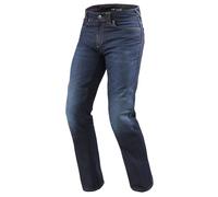 Revit Philly 2 LF Vaqueros de moto, Lavado de Piedra Oscura, Talla 28