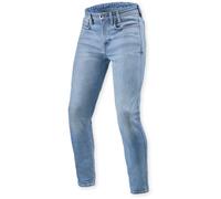 Revit Piston 3 Skinny Vaqueros de moto, Azul claro, Talla 30/32