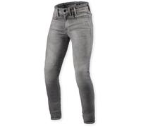 Revit Piston 3 Skinny Vaqueros de moto, gris, Talla 28/30