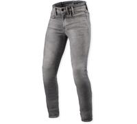 Revit Piston 3 Skinny Vaqueros de moto, gris, tamaño 30 36 para Hombres