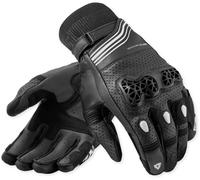 Revit Positron Guantes perforados para motocicletas, Negro/Blanco, Talla XL