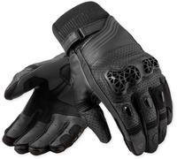 Revit Positron Guantes perforados para motocicletas, negro, Talla 2XL