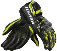 Revit Quantum 2, guantes L male Negro/Amarillo Neón