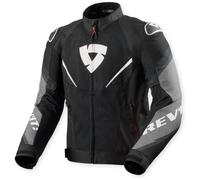 Revit Quantum 3 Air Chaqueta Textil Moto, Negro/Blanco, Talla M
