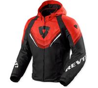 Revit Quantum 3 H2O, chaqueta textil S male Negro/Rojo