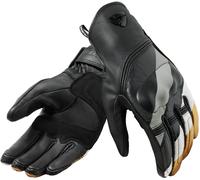 Revit Redhill Guantes de moto para mujer, negro-marrón, tamaño S