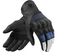 Revit Redhill guantes de motocicleta blancos/azules, negro-blanco-azul, tamaño 2XL para Hombres