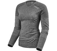 Camiseta Técnica Rev'It! Airbone Manga Larga Mujer GrisS Gris