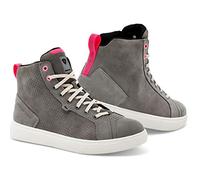 Revit Arrow Zapatos de motor para mujer, gris-rosa, tamaño 37