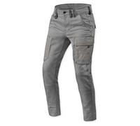REV'IT! Revit Cargo Brant Slim Jeans da motociclista, grigio, 28/32