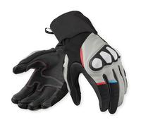 Revit Combustion Guantes de moto, negro-gris, tamaño L para Hombres