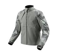 REV'IT! Revit Continent Giacca tessile moto, grigio, L
