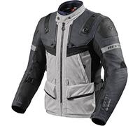 REV'IT! Revit Defender 3 GTX Giacca tessile moto, argento/antracite, XL