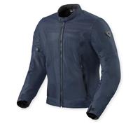 REV'IT! Revit Eclipse 2 Giacca tessile moto, blu scuro, L