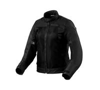 REV'IT! Revit Eclipse 2 Giacca tessile moto da donna, nero, 44