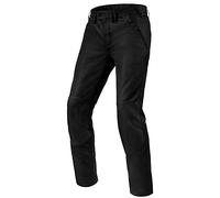 REV'IT! Revit Eclipse 2 Pantaloni tessili da moto, nero, Short XL