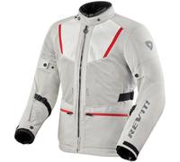 Revit Levante 2 H2O Chaqueta textil para motocicleta, plata, tamaño S para Hombres