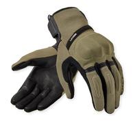 REV'IT! Revit Mosca 2 Guantes de moto de verano para hombre, color verde y negro, L