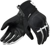 Revit Mosca 2 Guantes de moto, Negro/Blanco, Talla XL
