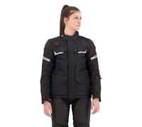 Revit Outback 4 H2O Chaqueta textil de motocicleta para damas, negro, tamaño 42 para Mujer