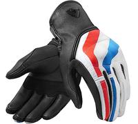 REV'IT! Revit Redhill rosso/blu Guanti Moto, nero/rosso/blu, 2XL