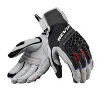 REV'IT! Revit Sand 4 Guantes de motocicleta (Grey/Black,M)