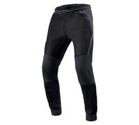 REV'IT! Revit Spark Air Pantaloni tessili moto, nero, 2XL