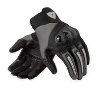 REV'IT! Revit Speedart Air Guanti da moto, nero/grigio, L