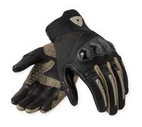 REV'IT! Revit Speedart Air Guanti da moto, nero/sabbia, L