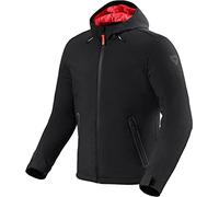 REV'IT! Revit Traffic H2O Giacca tessile moto, nero, M