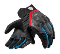 REV'IT! Revit Veloz Guanti da moto, rosso/blu, M