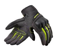 REV'IT! Revit Volcano Guantes de motocicleta (Black/Yellow,M)