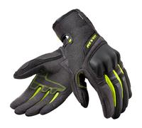 REV'IT! Revit Volcano Guanti da moto da donna, nero/giallo, L