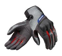REV'IT! Revit Volcano Guanti da moto da donna, nero/grigio, M