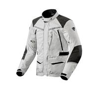 REV'IT! Revit Voltiac 3 H2O Giacca tessile moto, grigio/nero, XL