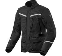 REV'IT! Revit Voltiac 3 H2O Giacca tessile moto, nero, 6XL