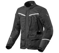 REV'IT! Revit Voltiac 3 H2O Giacca tessile moto, nero, XL