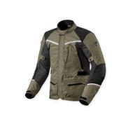 Revit Voltiac 3 H2O Chaqueta textil de moto, gris-verde, tamaño M para Hombres
