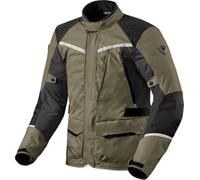 REV'IT! Revit Voltiac 3 H2O Giacca tessile moto, verde/grigio, M | Impermeable
