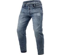 Revit Rilan TF Vaqueros de moto, Azul, Talla 31/30