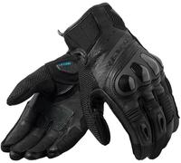 Revit Ritmo Guantes de moto, negro, Talla XS